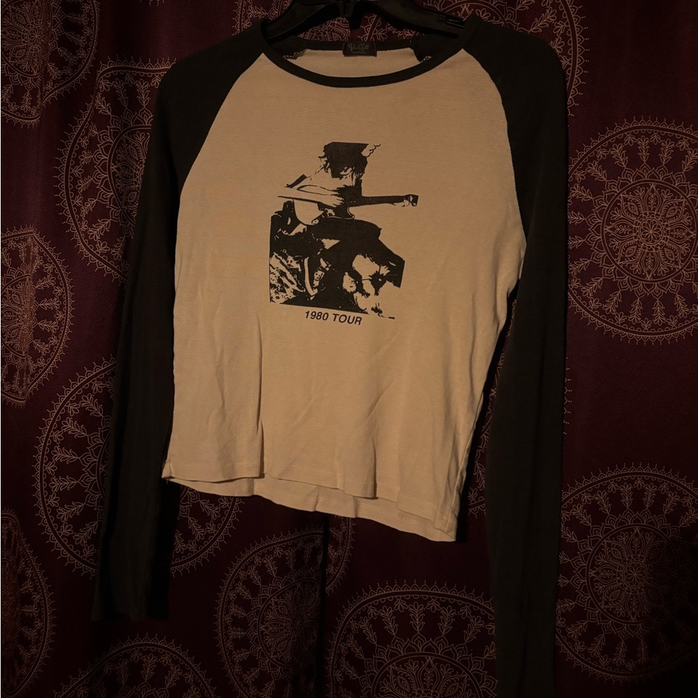 Vintage 1980 Tour Raglan Shirt
